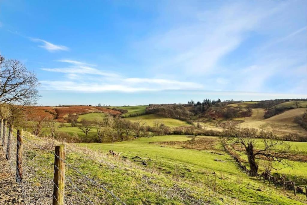 Upper Caerfaelog Farmhouse Llanbister 外观 照片